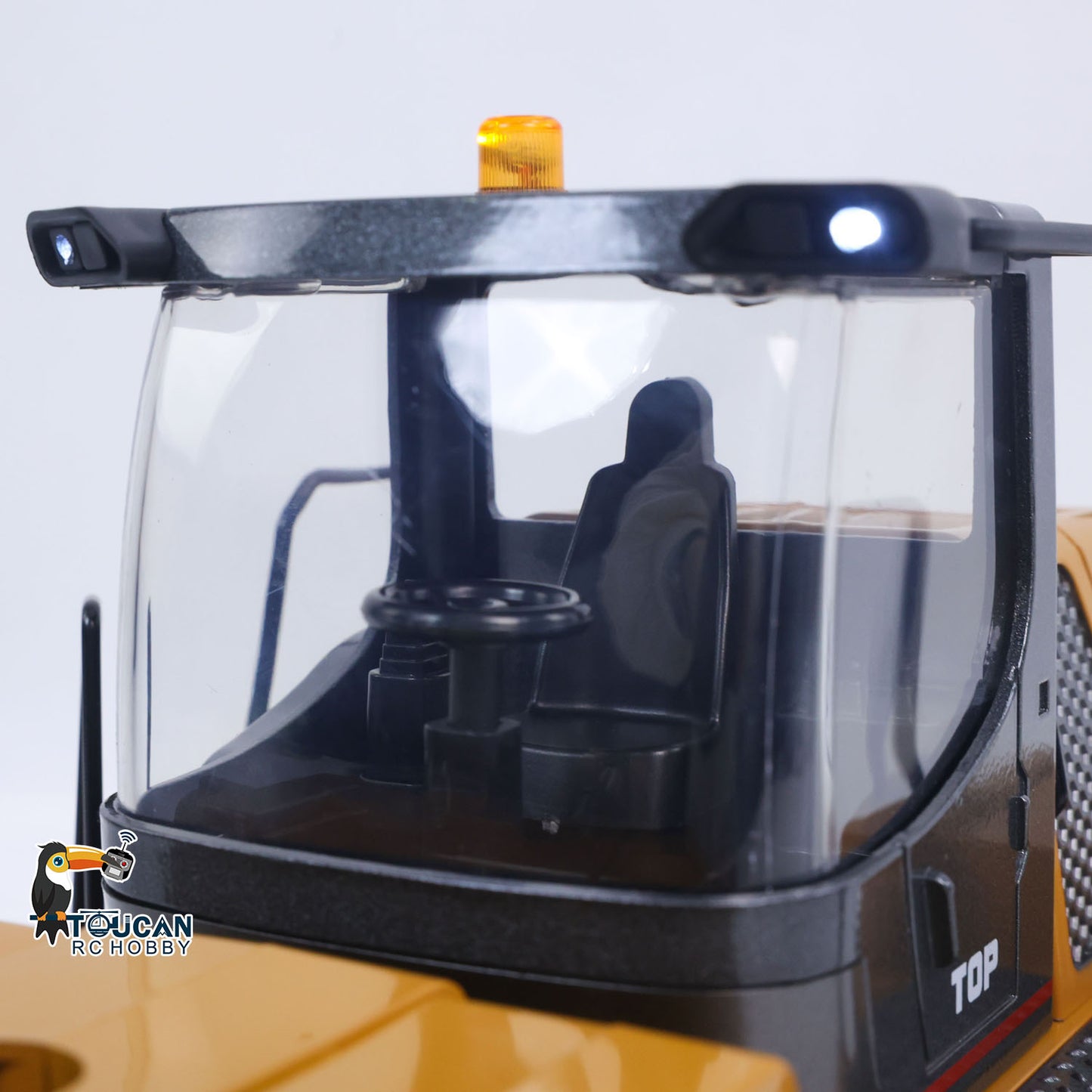 US Stock 1/14 HUINA Toys 2.4G Radio Controlled Loader 1583 Electric Lifting System Lights Sound RC Construction Vehicles Assembled