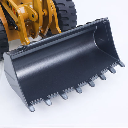 US Stock 1/14 HUINA 2.4G Remote Control Loader 1583 Electric Lifting Lights Sound System RC Construction Vehicles Model