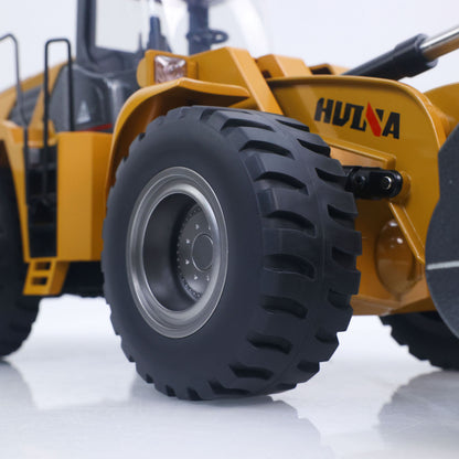 DE Stock 1/14 HUINA Toys 2.4G 1583 Remote Control Loader Electric RC Construction Vehicles Model Lifting System Lights Sound Unit