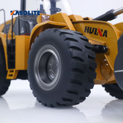 HUINA 1583 1/14 Electric RC Loader with 24CH 2.4G Radio Controller Lights Sound for RC Construction Vehicles Enthusiasts