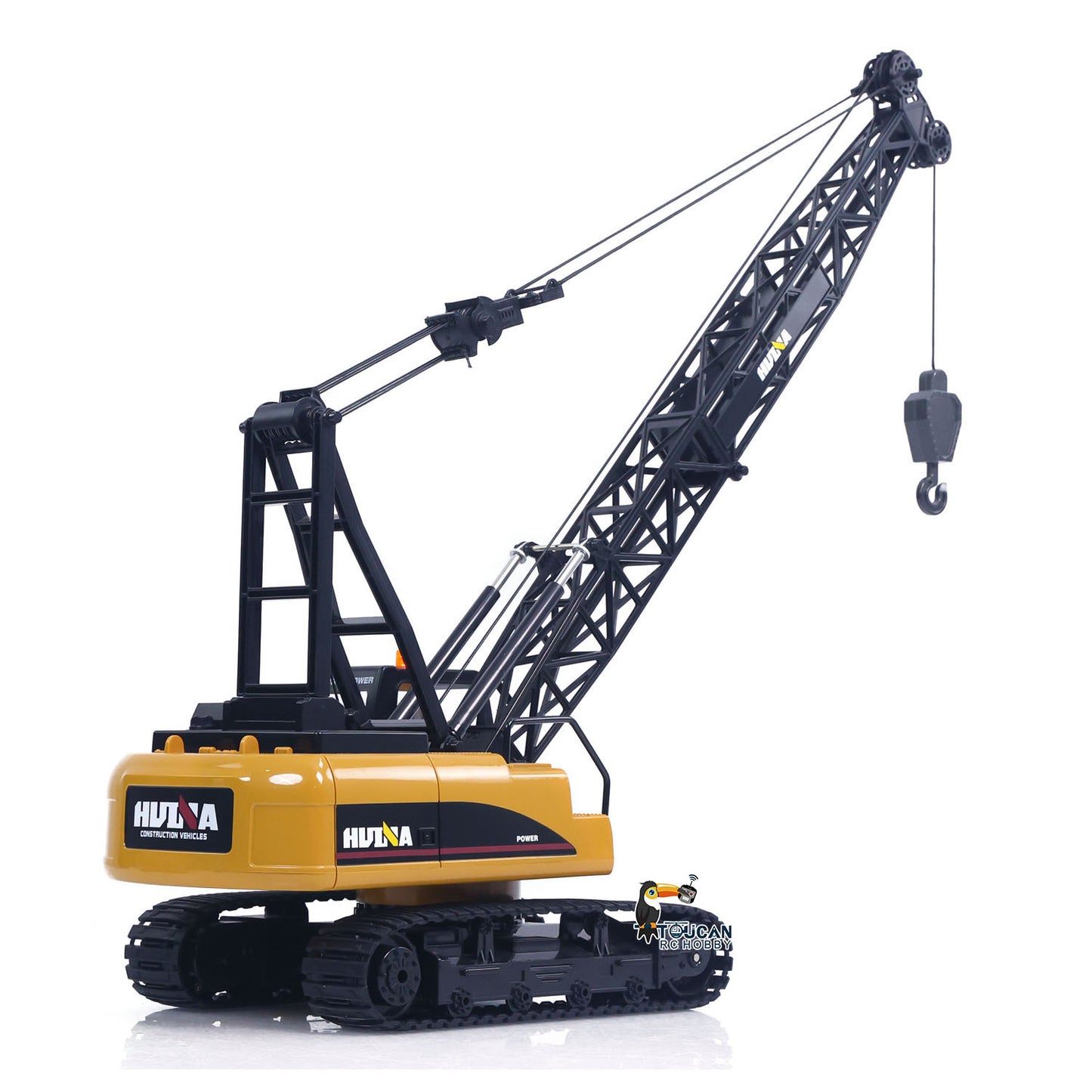 HUINA 572 15CH RC 1/14 Construction Crane Truck Tower Excavator Model Car 1572 Remote Control Toy
