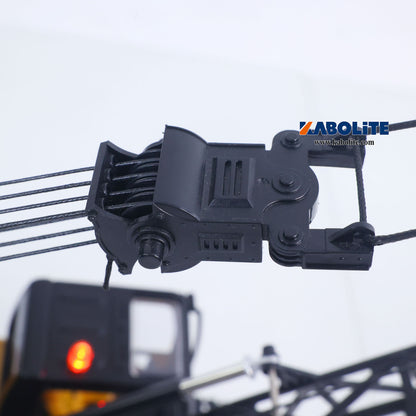 IN Stock HUINA 1572 1/14 RC Tower Crane Construction Vehicle with Light Sound 360 Degree Rotate 2.4G Remote Controller for Scale Machinery Enthusiast