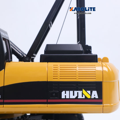 IN Stock HUINA 1572 1/14 RC Tower Crane Construction Vehicle with Light Sound 360 Degree Rotate 2.4G Remote Controller for Scale Machinery Enthusiast