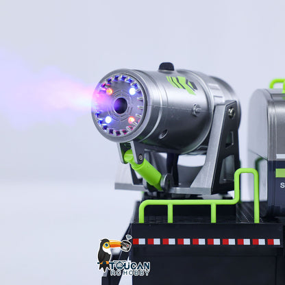 1/18 HUINA 1316 Spray Fog Cannon Truck 9CH RC Car 2.4G Remote Control Model Plastic Toys Battery Charger