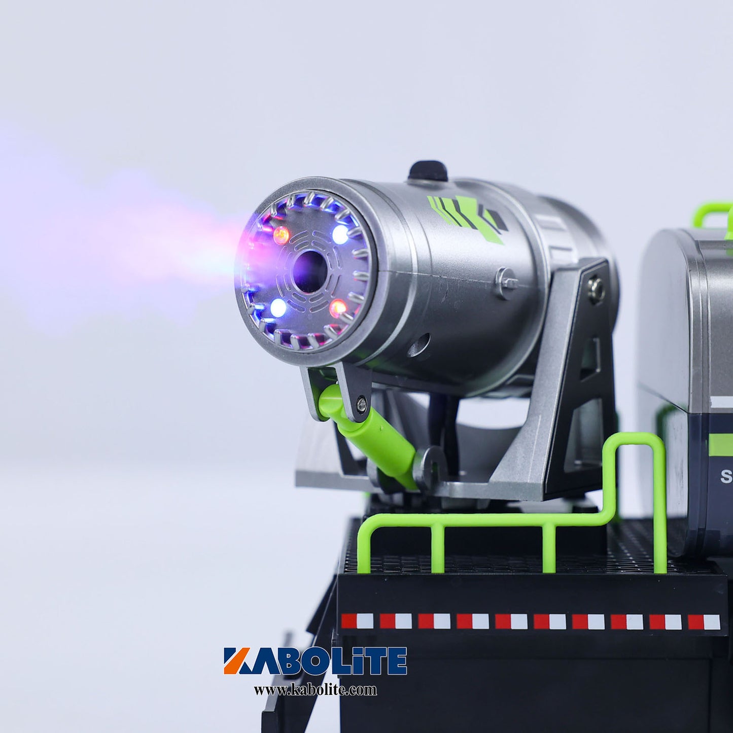 HUINA 1316 1/18 Plastic RC Fog Cannon Truck Model with 9CH 2.4G Radio Controller for Construction Site Dust Hobbyists