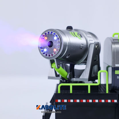 HUINA 1316 1/18 Plastic RC Fog Cannon Truck Model with 9CH 2.4G Radio Controller for Construction Site Dust Hobbyists