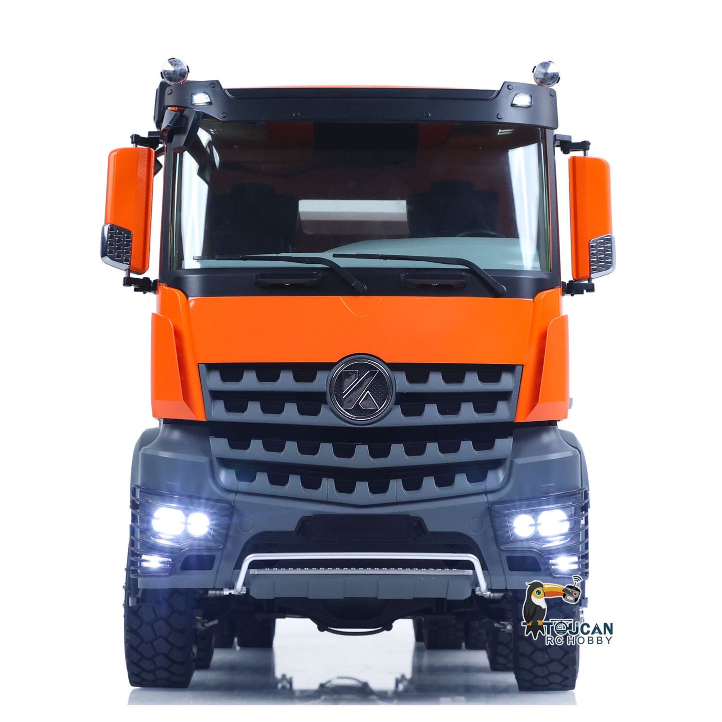 Flash Sale 1/14 Kabolite K3367 8x8 Metal Hydraulic RC Tipper Remote Control Dump Truck Sonud Light 2Speed Model Battery ST8 Radio Axle Lock