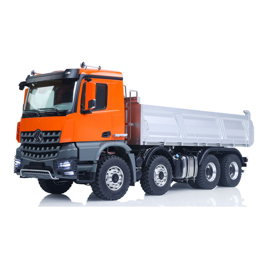 1/14 Kabolite K3367 8x8 Metal Hydraulic RC Tipper Remote Control Dump Truck Sonud Light 2Speed Model Battery ST8 Radio System
