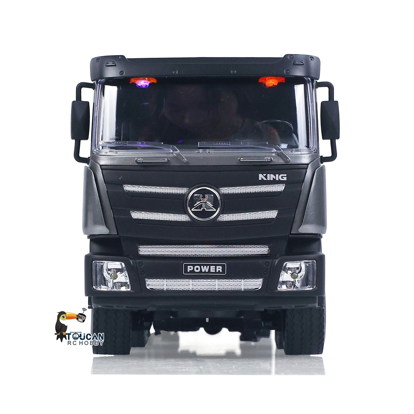 HUINA 1318 1:18 RC Tractor Truck 9CH Remote Control Cars Flatbed Trailer 2.4G Remote Control Model Toys