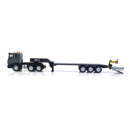 HUINA 1318 1:18 RC Tractor Truck 9CH Remote Control Cars Flatbed Trailer 2.4G Remote Control Model Toys