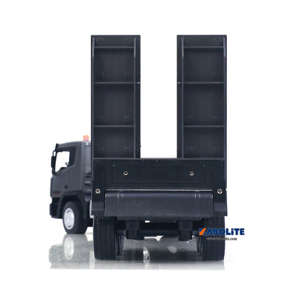 IN Stock HUINA 1318 1/18 Plastic RC Tractor Truck Flatbed Trailer Model with 9CH 2.4G Radio Controller Gift for Construction Hobbyists