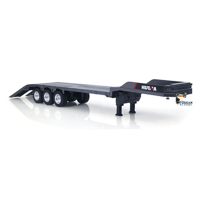 HUINA 1318 1:18 RC Tractor Truck 9CH Remote Control Cars Flatbed Trailer 2.4G Remote Control Model Toys