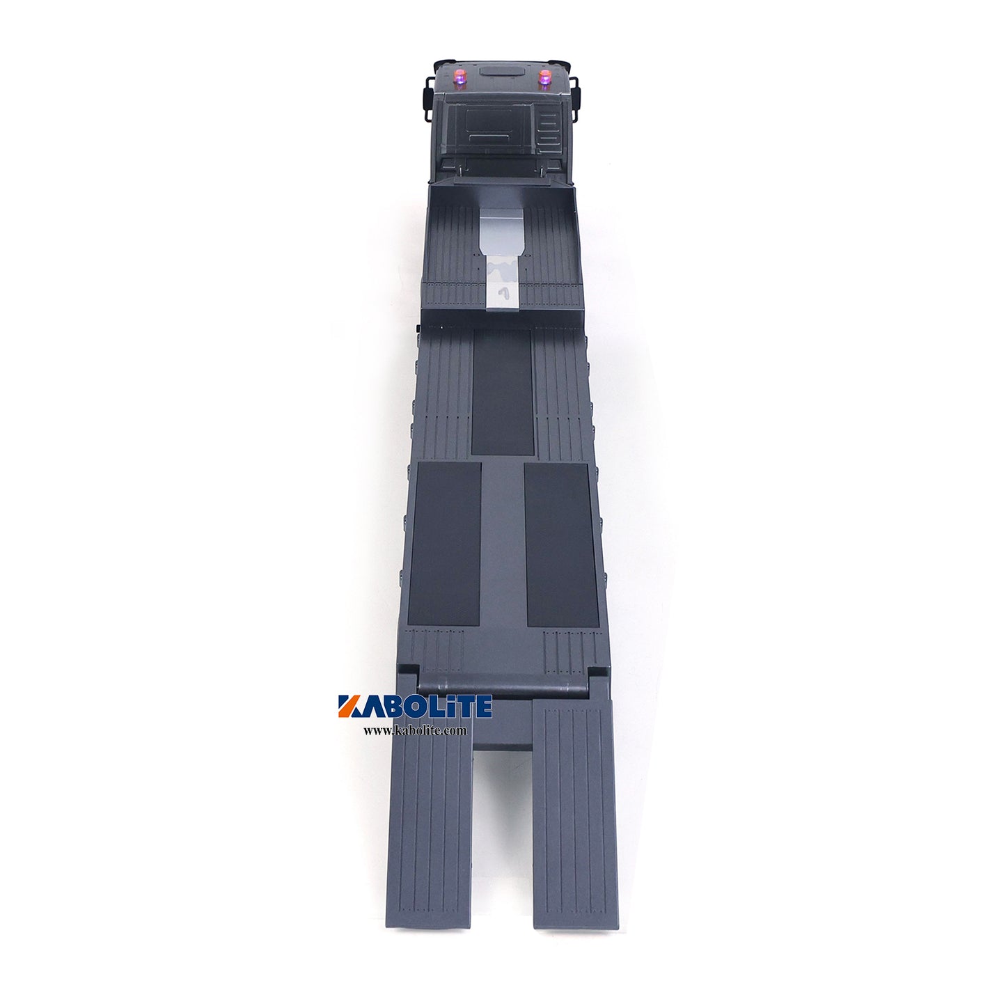 IN Stock HUINA 1318 1/18 Plastic RC Tractor Truck Flatbed Trailer Model with 9CH 2.4G Radio Controller Gift for Construction Hobbyists