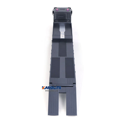IN Stock HUINA 1318 1/18 Plastic RC Tractor Truck Flatbed Trailer Model with 9CH 2.4G Radio Controller Gift for Construction Hobbyists