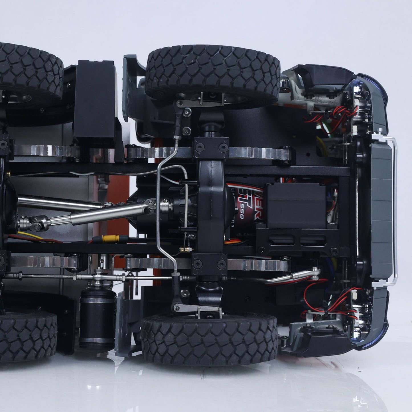 1/14 Kabolite K3367 8x8 Metal Hydraulic RC Tipper Remote Control Dump Truck Sonud Light 2Speed Model Battery ST8 Radio System