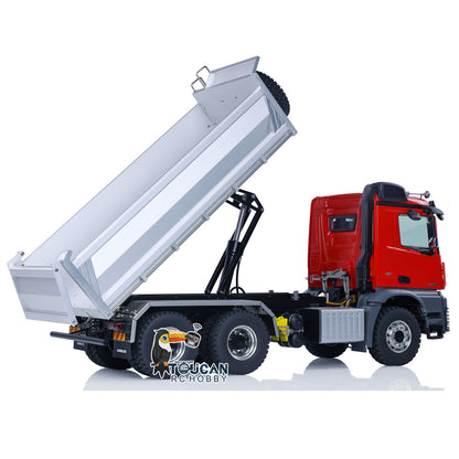 1/14 Kabolite 6*6 Hydraulic RC Dump Truck K3364 Remote Control Tipper 2Speed RTR Model Axle Lock Light Sound System ST8 Radio Battery