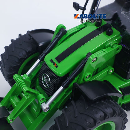 IN Stock HUINA 1579 1/14 Plastic Remote Control Backhoe Loader 2.4G 9CH Digger Model Gift for Engineering Vehicle Hobbyists