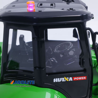 IN Stock HUINA 1579 1/14 Plastic Remote Control Backhoe Loader 2.4G 9CH Digger Model Gift for Engineering Vehicle Hobbyists