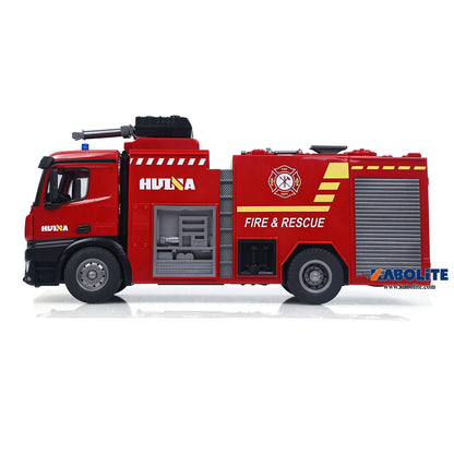 IN Stock HUINA 562 1/14 RC Fire Truck with Water Spray Light Sound 2.4G Remote Controller for Rescue Vehicle Enthusiasts