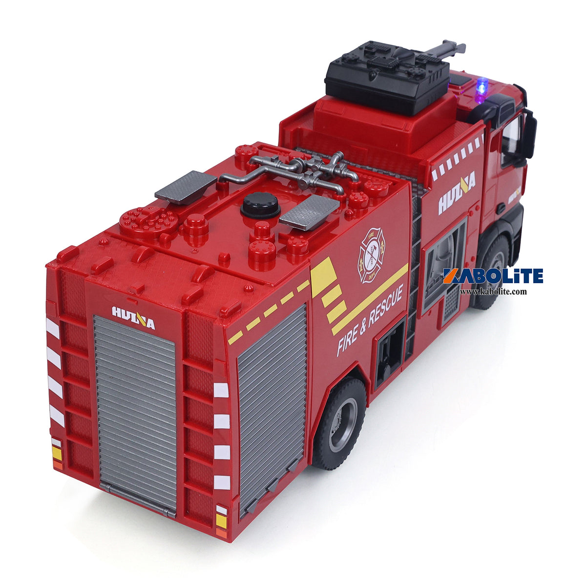 IN Stock HUINA 562 1/14 RC Fire Truck with Water Spray Light Sound 2.4G Remote Controller for Rescue Vehicle Enthusiasts