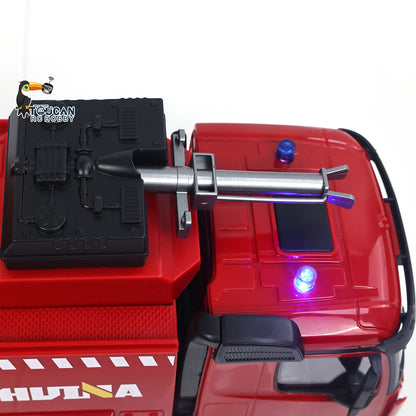 HUINA 1/14 562 2.4G Remote Control Box Water Sprayable Fire Truck Car Toy RC Sprinkler Fire Model Gift Battery