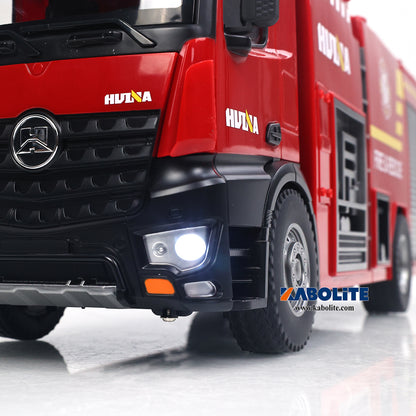 IN Stock HUINA 562 1/14 RC Fire Truck with Water Spray Light Sound 2.4G Remote Controller for Rescue Vehicle Enthusiasts