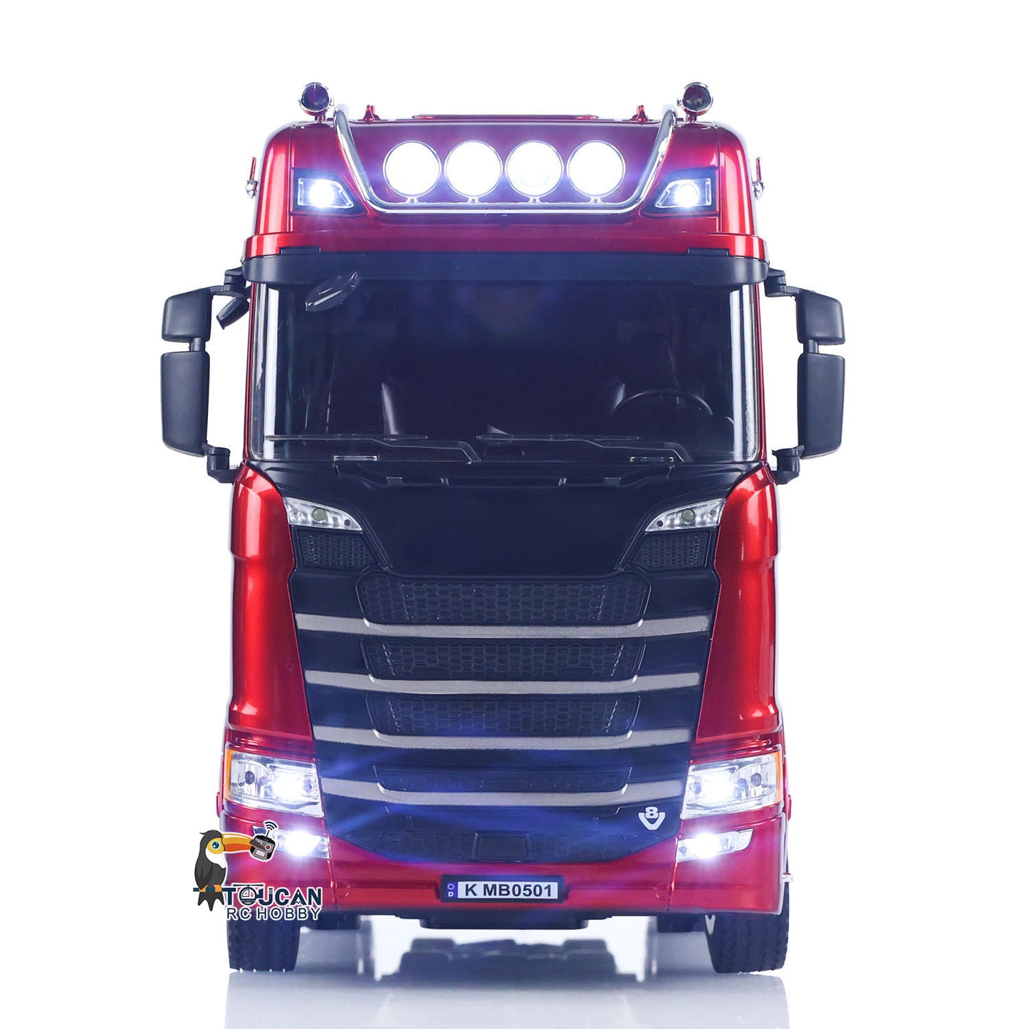 HUINA 770S 1/18 RC Tractor Truck Toys 1501 Model RTR 7.4V Battery Radio 19CH Light Sound Effects Remote Control Lorry Car
