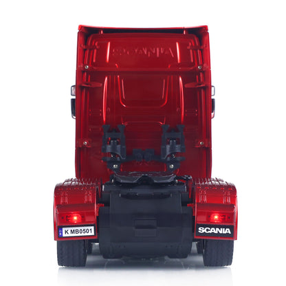 US Stock 770S Plastic 1/18 RC Tractor Truck RTR 7.4V Battery Radio 19CH Light Sound Effects Remote Control Lorry Car Model