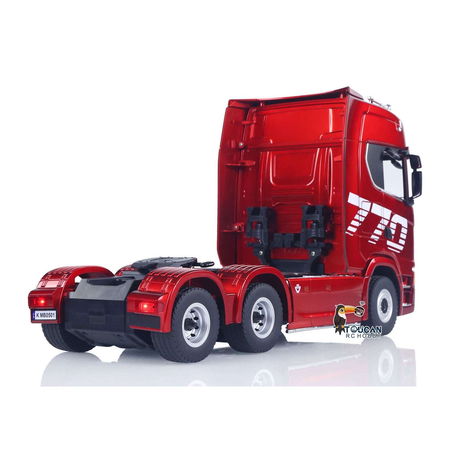 HUINA 770S 1/18 RC Tractor Truck Toys 1501 Model RTR 7.4V Battery Radio 19CH Light Sound Effects Remote Control Lorry Car