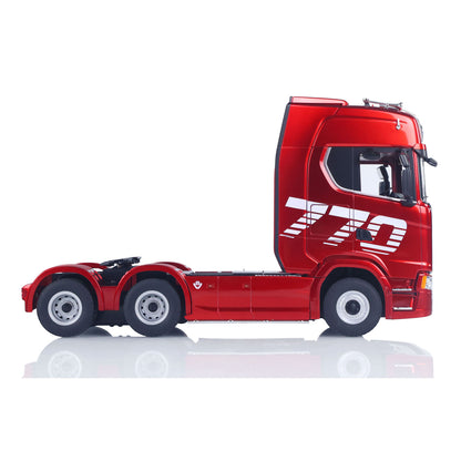 US Stock 770S Plastic 1/18 RC Tractor Truck RTR 7.4V Battery Radio 19CH Light Sound Effects Remote Control Lorry Car Model