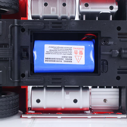 US Stock 770S Plastic 1/18 RC Tractor Truck RTR 7.4V Battery Radio 19CH Light Sound Effects Remote Control Lorry Car Model