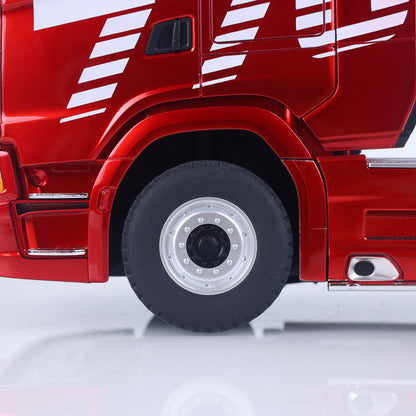 US Stock 770S Plastic 1/18 RC Tractor Truck RTR 7.4V Battery Radio 19CH Light Sound Effects Remote Control Lorry Car Model