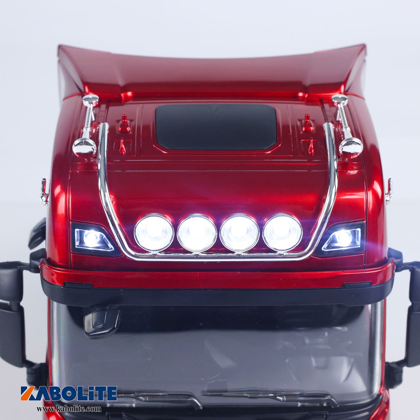 IN Stock HUINA 770S 1/18 6x4 RC Tractor Truck 1501A with 3Axle Plastic Semi Flatbed Trailer Electric Support Legs Tail Board Light System