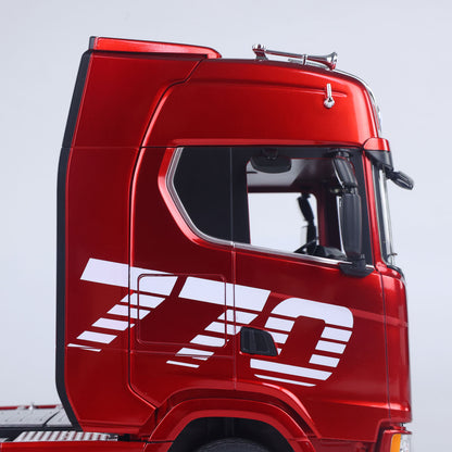 US Stock 770S Plastic 1/18 RC Tractor Truck RTR 7.4V Battery Radio 19CH Light Sound Effects Remote Control Lorry Car Model