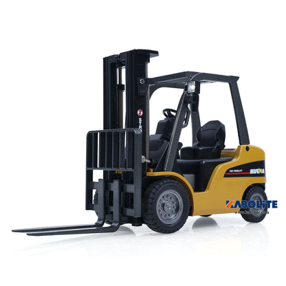 HUINA 9925 1/50 Electric Remote Control Forklift Mini Warehouse RC Model Desktop Display