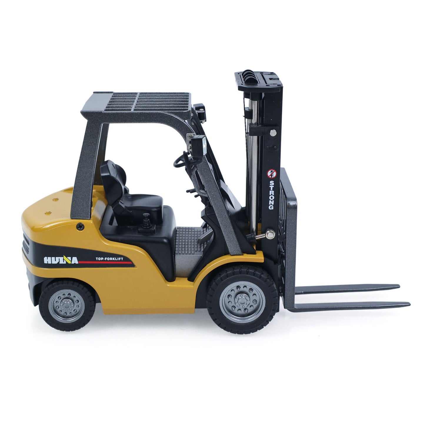 IN Stock HUINA 9925 1/50 Electric Remote Control Forklift Mini Warehouse RC Model with Light Sound Effect Desktop Display for Collectors