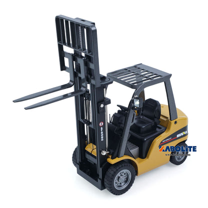 HUINA 9925 1/50 Electric Remote Control Forklift Mini Warehouse RC Model for Collectors