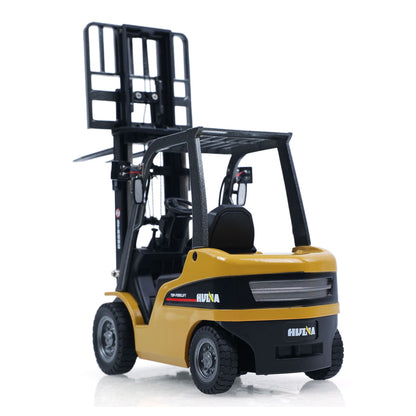 IN Stock HUINA 9925 1/50 Electric Remote Control Forklift Mini Warehouse RC Model with Light Sound Effect Desktop Display for Collectors
