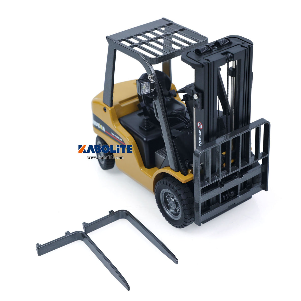 HUINA 9925 1/50 Electric Remote Control Forklift Mini Warehouse RC Model for Collectors