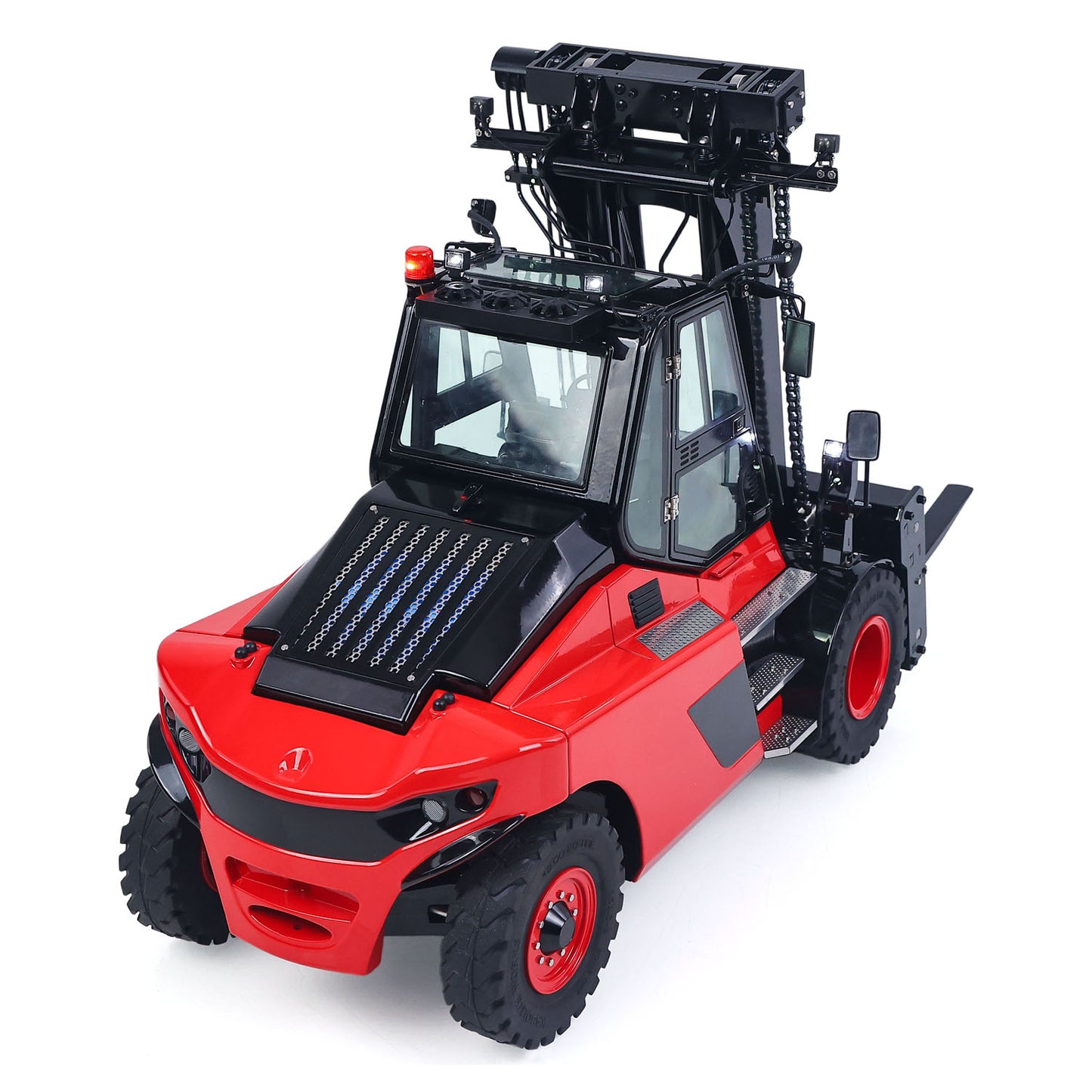 Fast Free Shipping for EU Kabolite K180-100 1/14 4X2 Remote Control Hydraulic Forklift 3-Way Vavles RTR Flysky ST8 Radio Controller Light Sound System