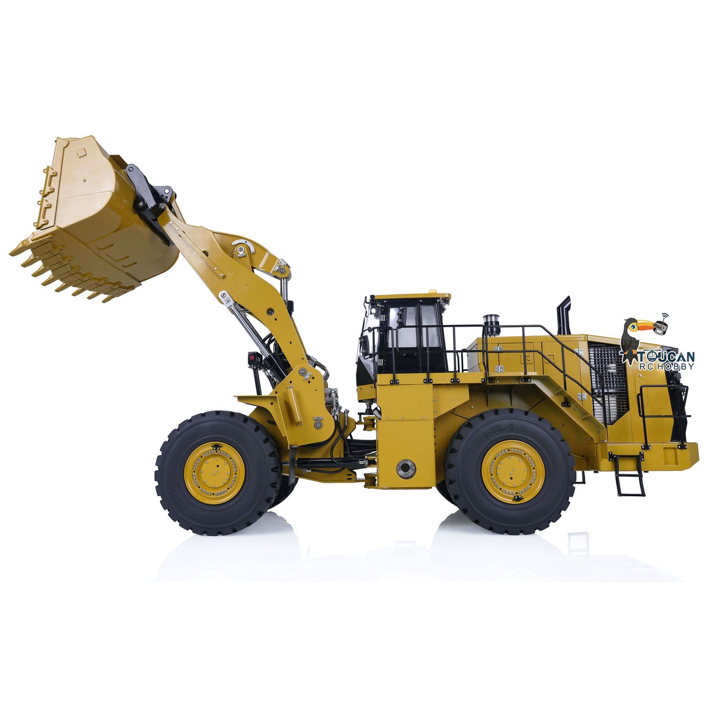 2Speed Kabolite 1/14 K988 PRO Hydraulic RC Loader Metal Heavy Vehicle PL18 Lite 6CH Valve Axle Lock Battery Light Sound Radio Control Truck Model