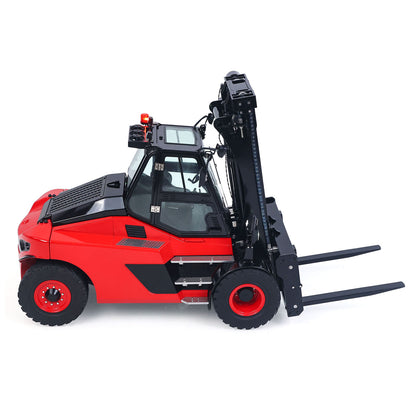 US Stock Kabolite K180-100 1/14 4X2 Remote Control Hydraulic Forklift 3-Way Vavles RTR Flysky ST8 Radio Controller Light Sound System
