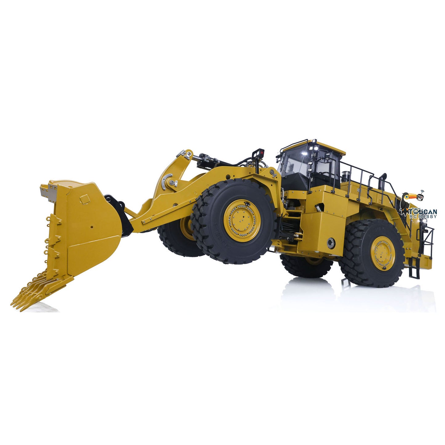 2Speed Kabolite 1/14 K988 PRO Hydraulic RC Loader Metal Heavy Vehicle PL18 Lite 6CH Valve Axle Lock Battery Light Sound Radio Control Truck Model