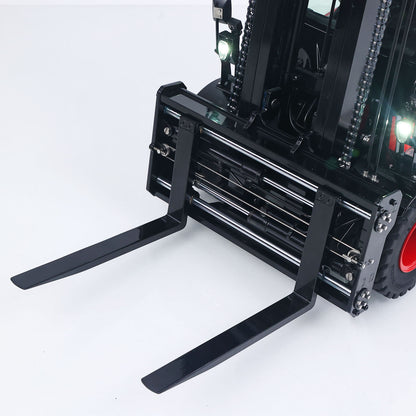 Fast Free Shipping for EU Kabolite K180-100 1/14 4X2 Remote Control Hydraulic Forklift 3-Way Vavles RTR Flysky ST8 Radio Controller Light Sound System