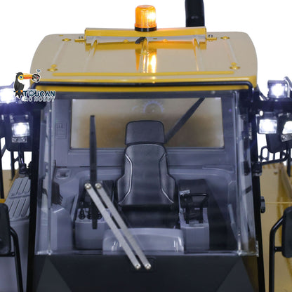 2Speed Kabolite 1/14 K988 PRO Hydraulic RC Loader Metal Heavy Vehicle PL18 Lite 6CH Valve Axle Lock Battery Light Sound Radio Control Truck Model