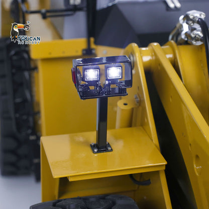 2Speed Kabolite 1/14 K988 PRO Hydraulic RC Loader Metal Heavy Vehicle PL18 Lite 6CH Valve Axle Lock Battery Light Sound Radio Control Truck Model