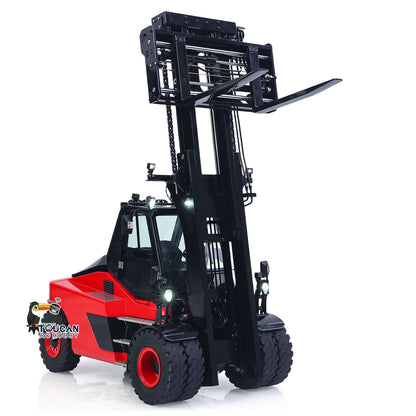 Kabolite K180-100 1/14 4X2 RWD Remote Control Hydraulic Forklift 3-Way Vavles RTR Flysky ST8 Radio Light System Sound Battery