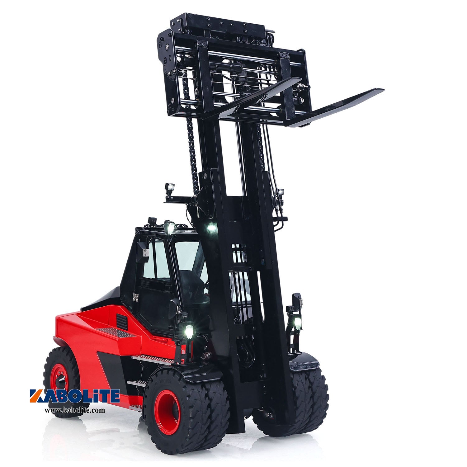 Kabolite K180-100 1/14 4X2 Remote Control Hydraulic Forklift with Hobbywing 1060 Brushed ESC 