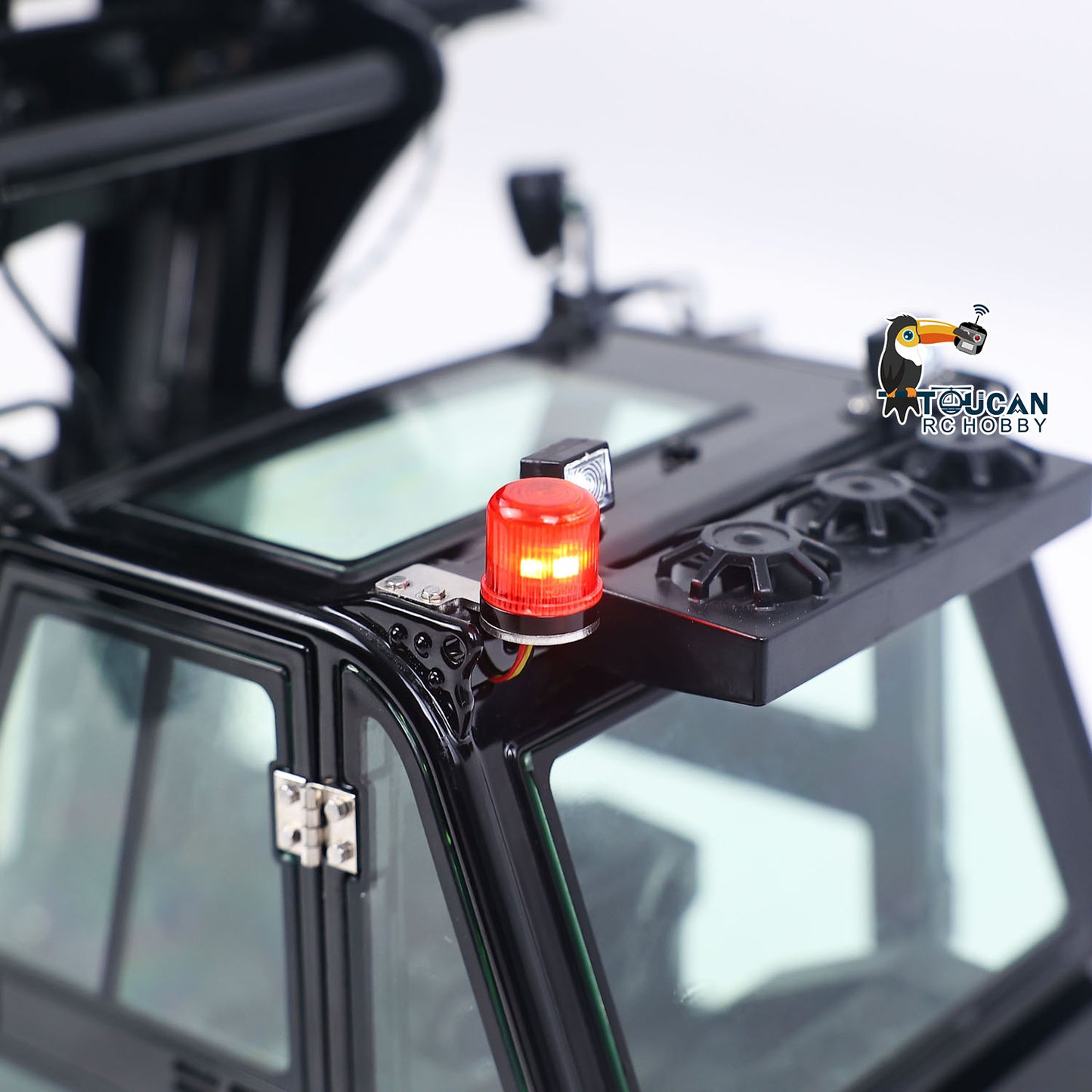 Kabolite K180-100 1/14 4X2 RWD Remote Control Hydraulic Forklift 3-Way Vavles RTR Flysky ST8 Radio Light System Sound Battery