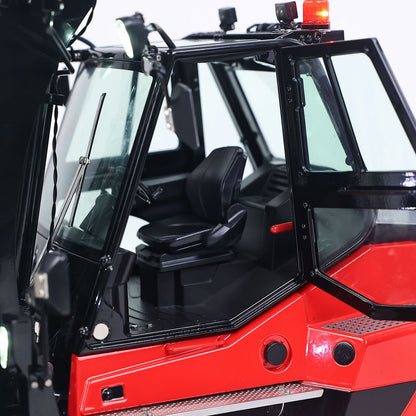 Fast Free Shipping for EU Kabolite K180-100 1/14 4X2 Remote Control Hydraulic Forklift 3-Way Vavles RTR Flysky ST8 Radio Controller Light Sound System